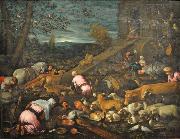 Jacopo Bassano Entry into the Ark Spain oil painting artist